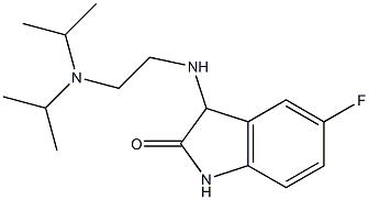 3-({2-[bis(propan-2-yl)amino]ethyl}amino)-5-fluoro-2,3-dihydro-1H-indol-2-one