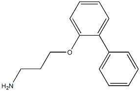3-(1,1'-biphenyl-2-yloxy)propan-1-amine 结构式
