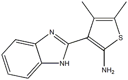 3-(1H-1,3-benzodiazol-2-yl)-4,5-dimethylthiophen-2-amine|