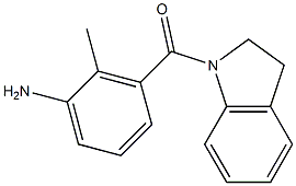 3-(2,3-dihydro-1H-indol-1-ylcarbonyl)-2-methylaniline