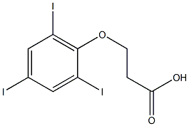 3-(2,4,6-triiodophenoxy)propanoic acid