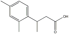 3-(2,4-dimethylphenyl)butanoic acid|
