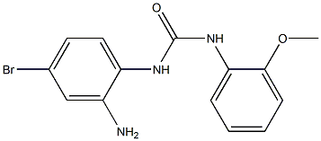 3-(2-amino-4-bromophenyl)-1-(2-methoxyphenyl)urea Structure