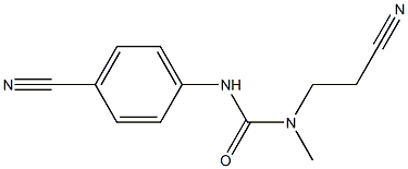 3-(2-cyanoethyl)-1-(4-cyanophenyl)-3-methylurea
