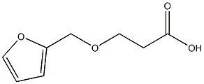 3-(2-furylmethoxy)propanoic acid Structure