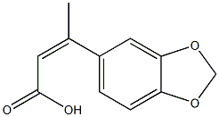 3-(2H-1,3-benzodioxol-5-yl)but-2-enoic acid