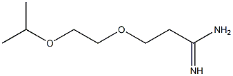 3-(2-isopropoxyethoxy)propanimidamide