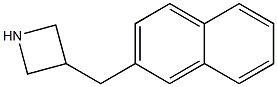3-(2-naphthylmethyl)azetidine Structure