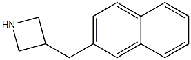 3-(2-naphthylmethyl)azetidine Struktur