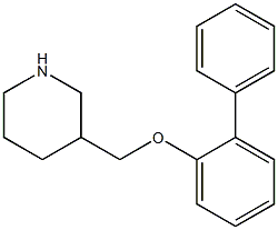  3-(2-phenylphenoxymethyl)piperidine