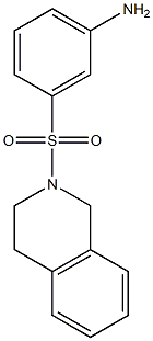 3-(3,4-dihydroisoquinolin-2(1H)-ylsulfonyl)aniline