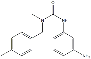 3-(3-aminophenyl)-1-methyl-1-[(4-methylphenyl)methyl]urea