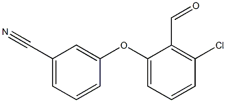 3-(3-chloro-2-formylphenoxy)benzonitrile