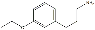 3-(3-ethoxyphenyl)propan-1-amine