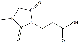 3-(3-methyl-2,5-dioxoimidazolidin-1-yl)propanoic acid