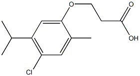 3-(4-chloro-5-isopropyl-2-methylphenoxy)propanoic acid