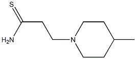  3-(4-methylpiperidin-1-yl)propanethioamide