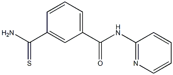  3-(aminocarbonothioyl)-N-pyridin-2-ylbenzamide