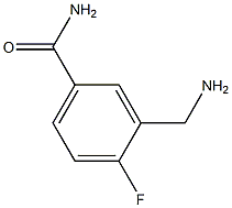  3-(aminomethyl)-4-fluorobenzamide