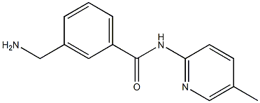 3-(aminomethyl)-N-(5-methylpyridin-2-yl)benzamide Structure