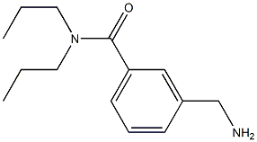 3-(aminomethyl)-N,N-dipropylbenzamide