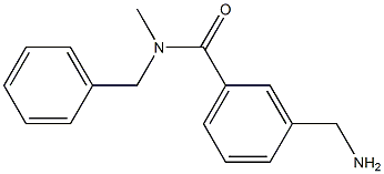 3-(aminomethyl)-N-benzyl-N-methylbenzamide Structure