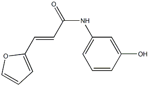 3-(furan-2-yl)-N-(3-hydroxyphenyl)prop-2-enamide