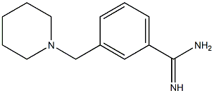 3-(piperidin-1-ylmethyl)benzenecarboximidamide|