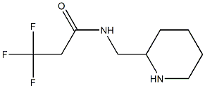 3,3,3-trifluoro-N-(piperidin-2-ylmethyl)propanamide