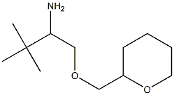 3,3-dimethyl-1-(oxan-2-ylmethoxy)butan-2-amine Struktur