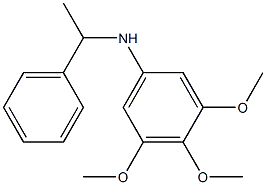 3,4,5-trimethoxy-N-(1-phenylethyl)aniline