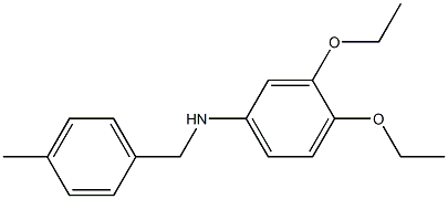 3,4-diethoxy-N-[(4-methylphenyl)methyl]aniline|