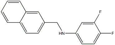 3,4-difluoro-N-(naphthalen-2-ylmethyl)aniline