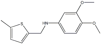 3,4-dimethoxy-N-[(5-methylthiophen-2-yl)methyl]aniline