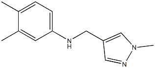 3,4-dimethyl-N-[(1-methyl-1H-pyrazol-4-yl)methyl]aniline