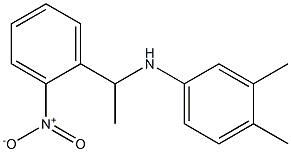 3,4-dimethyl-N-[1-(2-nitrophenyl)ethyl]aniline