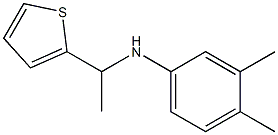 3,4-dimethyl-N-[1-(thiophen-2-yl)ethyl]aniline|