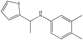  3,4-dimethyl-N-[1-(thiophen-2-yl)ethyl]aniline