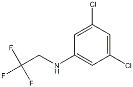 3,5-dichloro-N-(2,2,2-trifluoroethyl)aniline Structure