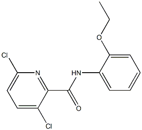 3,6-dichloro-N-(2-ethoxyphenyl)pyridine-2-carboxamide Structure