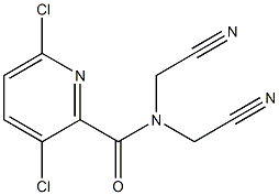 3,6-dichloro-N,N-bis(cyanomethyl)pyridine-2-carboxamide|