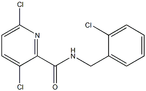  3,6-dichloro-N-[(2-chlorophenyl)methyl]pyridine-2-carboxamide