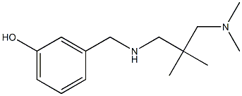 3-[({2-[(dimethylamino)methyl]-2-methylpropyl}amino)methyl]phenol