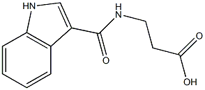 3-[(1H-indol-3-ylcarbonyl)amino]propanoic acid