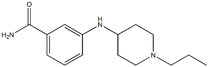 3-[(1-propylpiperidin-4-yl)amino]benzamide