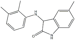3-[(2,3-dimethylphenyl)amino]-5-methyl-2,3-dihydro-1H-indol-2-one