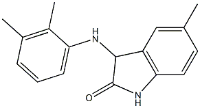 3-[(2,3-dimethylphenyl)amino]-5-methyl-2,3-dihydro-1H-indol-2-one|