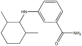 3-[(2,6-dimethylcyclohexyl)amino]benzamide,,结构式