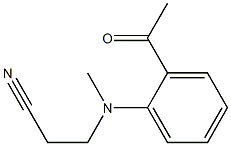 3-[(2-acetylphenyl)(methyl)amino]propanenitrile|