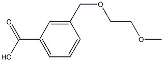  3-[(2-methoxyethoxy)methyl]benzoic acid